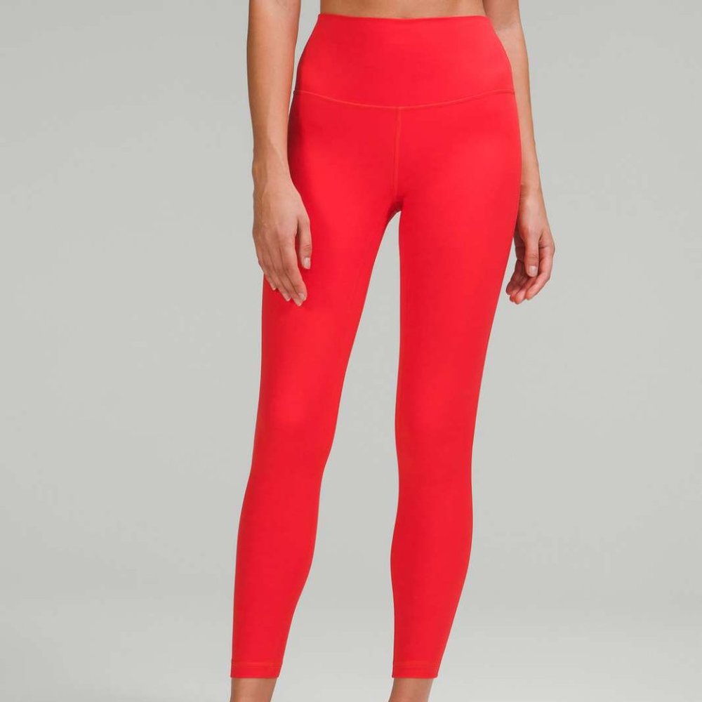 lululemon athletica Red Leggings